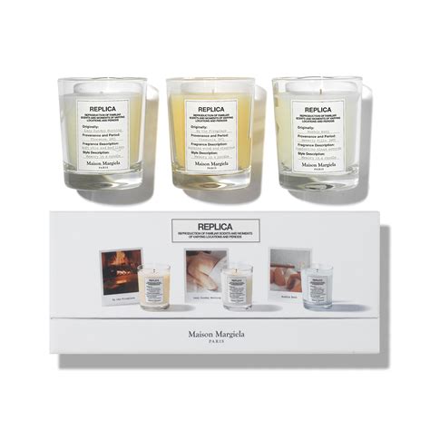 replica candle and perfume set